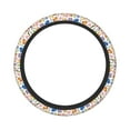 thumbnail image 1 of Easygdp Animal Cartoon Style Elastic Steering Wheel Cover, Auto Accessories, Fit Suvs, Vans,Cars, Trucks -15 inch, 1 of 8