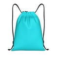 thumbnail image 1 of Easygdp Aqua Drawstring Backpack, Beach Sackpack, Travel Sackpack Lightweight for Sports, Gym, Travel, Swimming - Small, 1 of 9