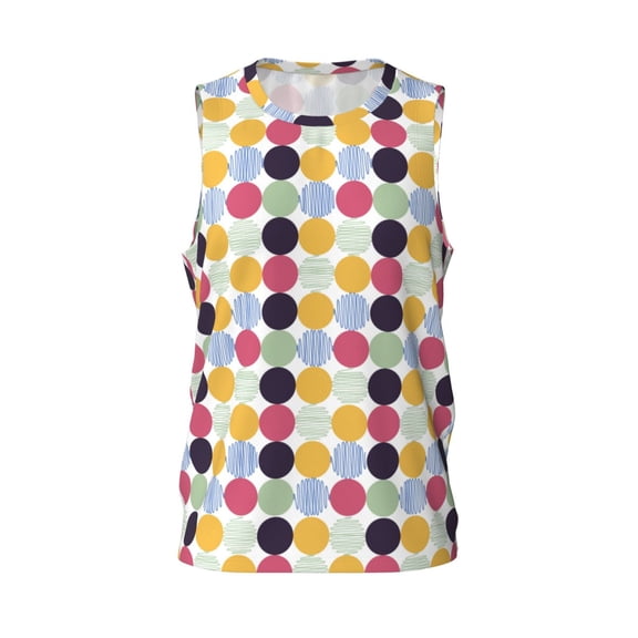 Easygdp Aqua Men's Mesh Basketball Jersey Quick Drying Sleeveless Shirts Fitted Muscle Tank Tops Sport Round Neck T-Shirt - Small