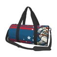 thumbnail image 1 of Easygdp Astronaut Runs Forward Travel Duffle Bag,Carry on Bag Travel Bags Gym Bag Carry On Luggage Bags, 1 of 6