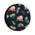 thumbnail image 1 of Easygdp Baby Sloths Sleeping Wheel Sun Guard, Spare Tire Cover,Universal Trailer Suv Truck Camper Travel,Easy To Install And Remove -17 Inch, 1 of 9