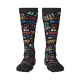 thumbnail image 1 of Easygdp Basketball Fashionable Adult Sockings&Sports Sockings&Breathable Sockings, Non-Pilling,Contrasting Color Design, 1 of 9