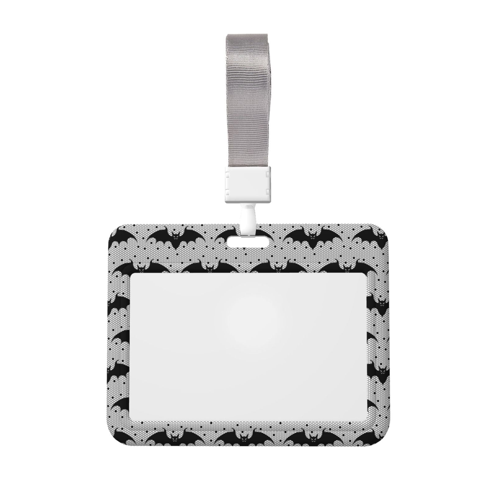 Easygdp Bat Card Badge Holder Work Badge Sleeve for Office, School ...