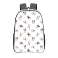 thumbnail image 1 of Easygdp Bbaseball Dog Clear Backpack, Transparent Bookbag for School for Women Men, Capacity Clear Bag for College, Travel, 1 of 7