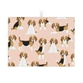 thumbnail image 1 of Easygdp Beagle Dog On Brown Microfiber Absorbent Dish Drying Pad,Kitchen Drying Mat,Can Be Hung, Strong Water Absorption Capacity,Quick Drying, 1 of 9