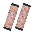 Easygdp Beautiful Fox Luggage Handle Wraps for Suitcase, Handle Covers