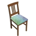 thumbnail image 1 of Easygdp Beautiful Glitter Square Chair Cushion Cover Stretch Chair Seat Covers Removable Washable for Hotel, Bedroom, Office, 1 of 9