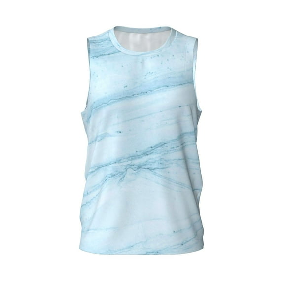 Easygdp Bee honey Men's Mesh Basketball Jersey Quick Drying Sleeveless Shirts Fitted Muscle Tank Tops Sport Round Neck T-Shirt - Small