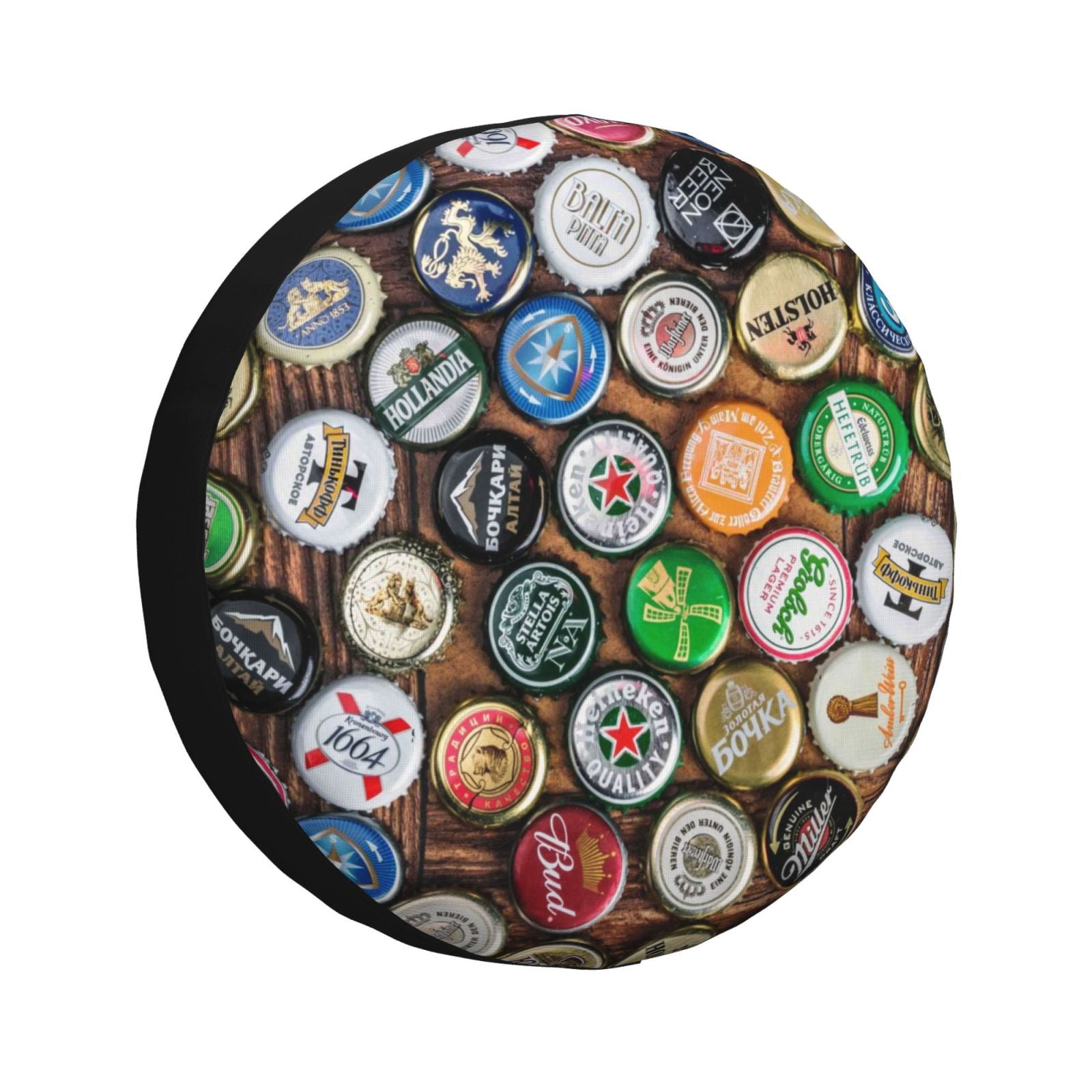 Easygdp Beer Caps Wheel Sun Guard, Spare Tire Cover,Universal Trailer ...