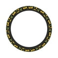 thumbnail image 1 of Easygdp Bees and Sunflowers Elastic Steering Wheel Cover, Auto Accessories, Fit Suvs, Vans,Cars, Trucks -15 inch, 1 of 8