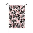 thumbnail image 1 of Easygdp Black Snake Garden Flag Yard Flag Welcome Flag, Double-Sided, Weather Resistant for Outdoor Decor - 12.5"x18", 1 of 9