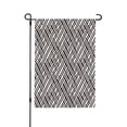 thumbnail image 1 of Easygdp Black White Stripes Garden Flag Yard Flag Welcome Flag, Double-Sided, Weather Resistant for Outdoor Decor - 28"x40", 1 of 9