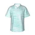 thumbnail image 1 of Easygdp Blue Bright Men's Hawaiian Shirts Print Lapel Short Sleeve for Beach, vacation, party, casual occasions - X-Large, 1 of 9