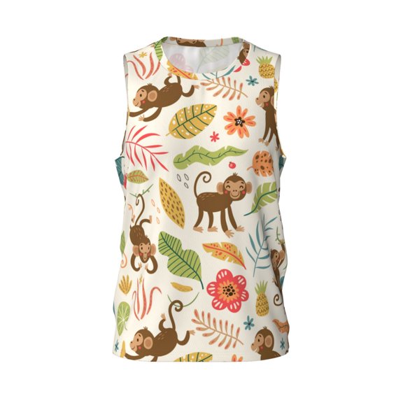 Easygdp Blue Glitter Men's Mesh Basketball Jersey Quick Drying Sleeveless Shirts Fitted Muscle Tank Tops Sport Round Neck T-Shirt - 3X-Large