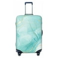 thumbnail image 1 of Easygdp Blue Marble Double-Sided Printed Elastic Suitcase Protective Cover,Invisible Zipper, Business Trip Luggage Cases,Washable And Resistant To Falling -Small, 1 of 9