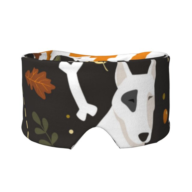 Easygdp Bones And Leaves Sleep Mask Eye Mask for Sleeping, Full Eye