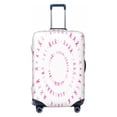 thumbnail image 1 of Easygdp Breast Cancer Awareness (4) Double-Sided Printed Elastic Suitcase Protective Cover,Invisible Zipper, Business Trip Luggage Cases,Washable And Resistant To Falling -Small, 1 of 9