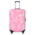 thumbnail image 1 of Easygdp Breast Cancer Awareness Double-Sided Printed Elastic Suitcase Protective Cover,Invisible Zipper, Business Trip Luggage Cases,Washable And Resistant To Falling -Medium, 1 of 9