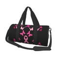 Easygdp Breast Cancer Travel Duffle Bag,Carry on Bag Travel Bags Gym