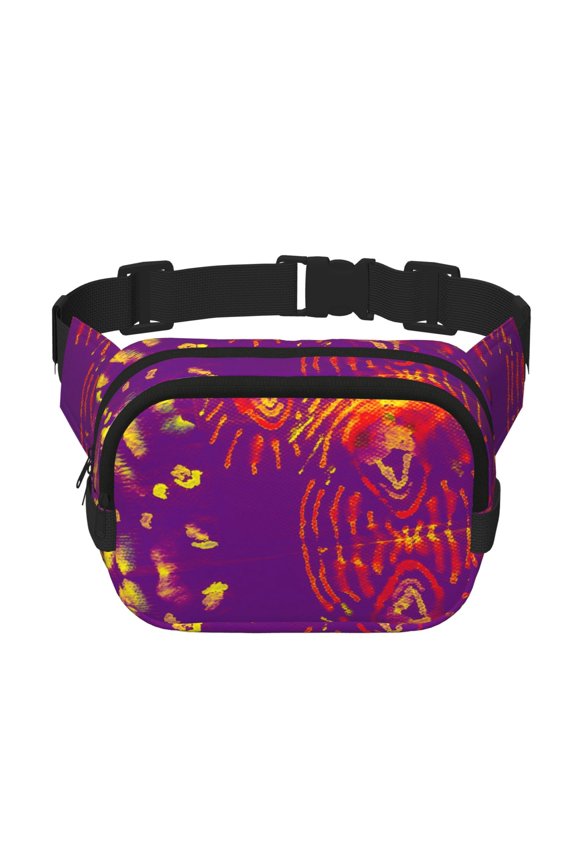Bright Textured Animal Fanny Packs for Women Men, Belt Bag, Fashion Crossbody Bags, for Workout/Running/Hiking