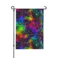 thumbnail image 1 of Easygdp Bright Universe Garden Flag Yard Flag Welcome Flag, Double-Sided, Weather Resistant for Outdoor Decor - 12.5"x18", 1 of 9