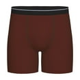 thumbnail image 1 of Easygdp Brown Men's Boxer Briefs Men’s Underwear Boxer Briefs for Men, 1 of 7