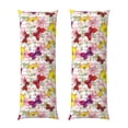 thumbnail image 1 of Easygdp Butterflies and Vintage Long Body Pillowcase - Super Soft Microfiber Body Pillow Case - Envelope Closure, Cool, Anti-Fading- 20x54 in, 1 of 8