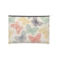 thumbnail image 1 of Easygdp Butterfly Makeup Bag Toiletry Bag Canvas Makeup Bags Zipper Cosmetic Pouch Travel Cosmetic Pouch for Women Gifts, 1 of 7