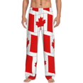 thumbnail image 1 of Easygdp Canada Men's Pajama Pant, Sleep Elastic Waistband Lounge Pants - X-Large, 1 of 9
