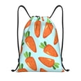 thumbnail image 1 of Easygdp Cartoon Carrot Drawstring Backpack, Beach Sackpack, Travel Sackpack Lightweight for Sports, Gym, Travel, Swimming - Medium, 1 of 9