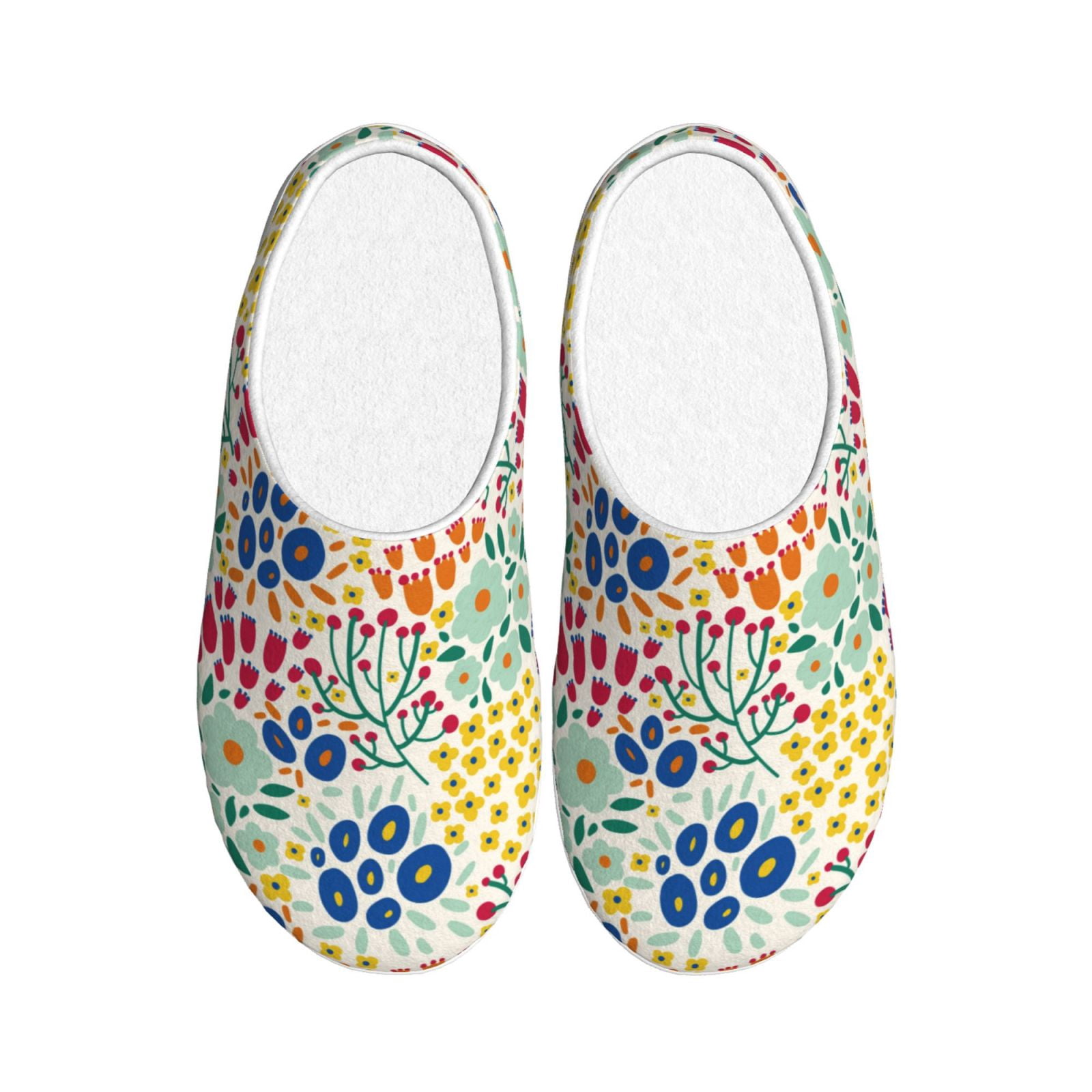 Cartoon Cactus Pattern Print Premium Home Slippers main image 1