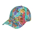thumbnail image 1 of Easygdp Cartoon Map Of Europe Baseball Cap with Adjustable Buckle – Lightweight, Breathable, Sweat-Absorbent Hat for Outdoor Activities, Sports, and Casual Wear, 1 of 6