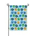 thumbnail image 1 of Easygdp Cartoon Monster Garden Flag Yard Flag Welcome Flag, Double-Sided, Weather Resistant for Outdoor Decor - 28"x40", 1 of 9