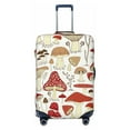 thumbnail image 1 of Easygdp Cartoon Mushrooms Double-Sided Printed Elastic Suitcase Protective Cover,Invisible Zipper, Business Trip Luggage Cases,Washable And Resistant To Falling -Large, 1 of 9