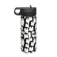 thumbnail image 1 of Easygdp Cartoon Penguin 18oz Sports Insulated Kettle With Straw Insulated Water Bottle For Running Hiking Cycling Climbing Man'S Womens Sports Water Bottle, 1 of 8