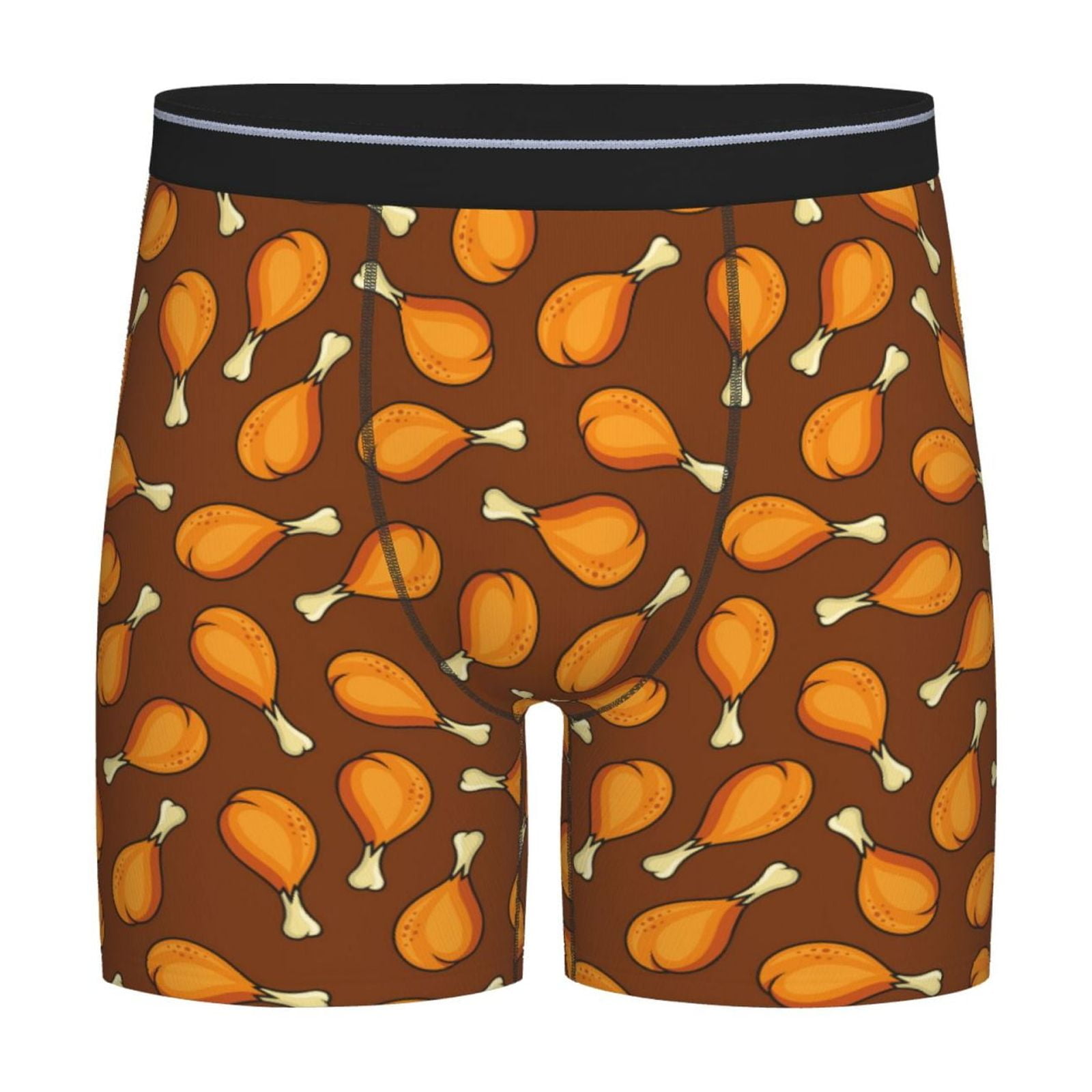 Easygdp Chicken Legs 1 Men's Boxer Briefs Men’s Underwear Boxer Briefs