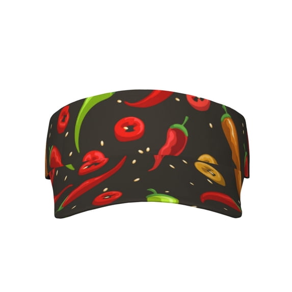 Easygdp Chili2 Stretchy Visor - Unisex Visor Hat for Men and Women, UPF 50 Sun Protection Visor, Ultra-Light