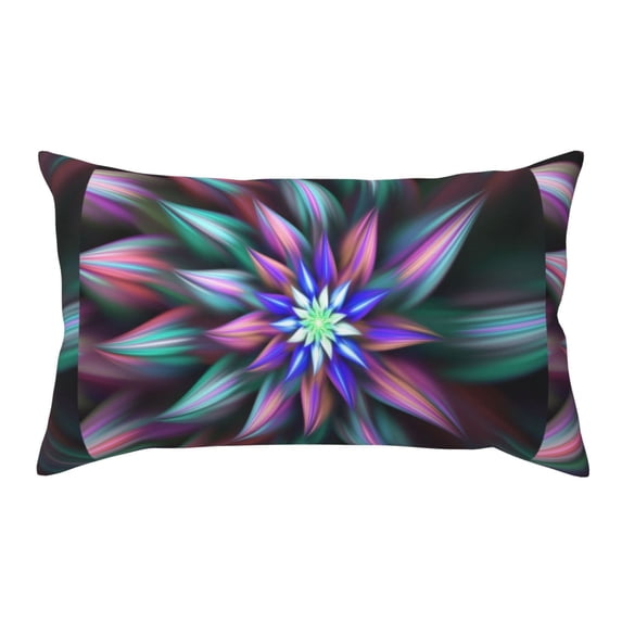 Easygdp Colored Abstract Envelope Closure Pillowcase - 20x36in, Queen Pillowcase, Breathable, Stain-Resistant, Wrinkle-Free