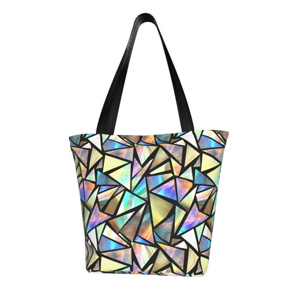 Easygdp Colored Glass Shoulder Bags for Women,Crossbody Bags Shoulder Purse Handbag for Women