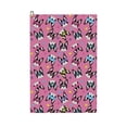 thumbnail image 1 of Easygdp Colorful Cute French Bulldog Golf Towel 24x16in for Men and Women with Carabiner Clip for Easy Attachment, 1 of 8