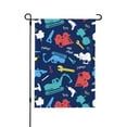 thumbnail image 1 of Easygdp Colorful Excavator Garden Flag Yard Flag Welcome Flag, Double-Sided, Weather Resistant for Outdoor Decor - 28"x40", 1 of 9