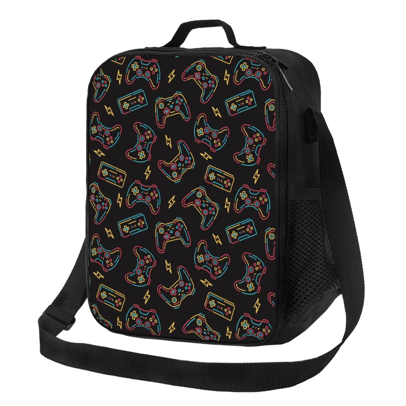 Easygdp Colorful Game Controller Lunch Box Large capacity Lunch Bag ...
