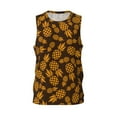 thumbnail image 1 of Easygdp Colorful Pineapple Men's Mesh Basketball Jersey Quick Drying Sleeveless Shirts Fitted Muscle Tank Tops Sport Round Neck T-Shirt - X-Large, 1 of 9