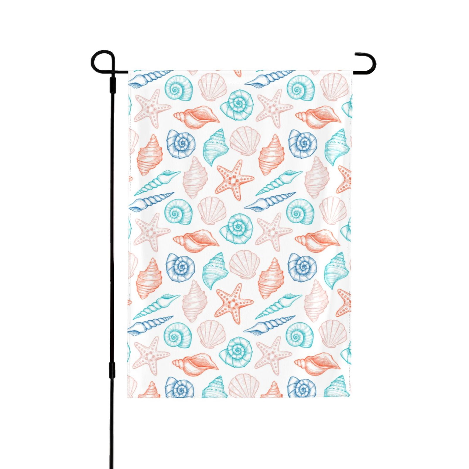 Easygdp Colorful Seashells1 Garden Flag Yard Flag Welcome Flag, Double ...