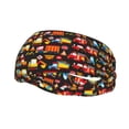 thumbnail image 1 of Easygdp Construction Truck Sports Headband Non Slip Headband Unisex for Head Circumference 19.6 - 22.4 inch, 1 of 9