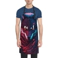 thumbnail image 1 of Easygdp Cool Wolf Head Waterproof Apron with Pockets Adjustable Cooking Aprons Kitchen Bib Cute Apron for Kitchen, Cooking & Baking, 1 of 8