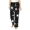 thumbnail image 1 of Easygdp Crescent and Stars Women's Drawstring Pajama Pants | Lounge Joggers Sweatpants | Comfy Sleepwear | Yoga Pants-, 1 of 6