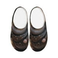 thumbnail image 1 of Easygdp Cute Big-Eared Mouse Slippers for Women Mens Winter Warm Home Slippers Plush Slip on House Slippers for Indoor Outdoor Shoes-39/40, 1 of 7