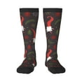 thumbnail image 1 of Easygdp Cute Christmas Gnomes Fashionable Adult Sockings&Sports Sockings&Breathable Sockings, Non-Pilling,Contrasting Color Design, 1 of 9