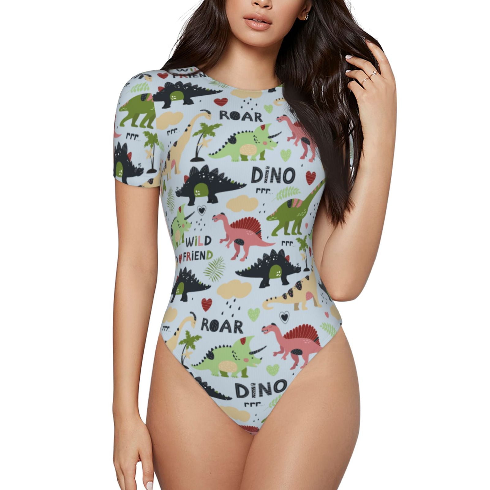 Mini Color Dinos - Women's Swimsuit